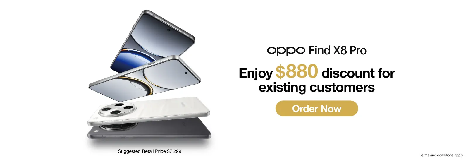 Enjoy $880 handset discount for 3SUPREME customers