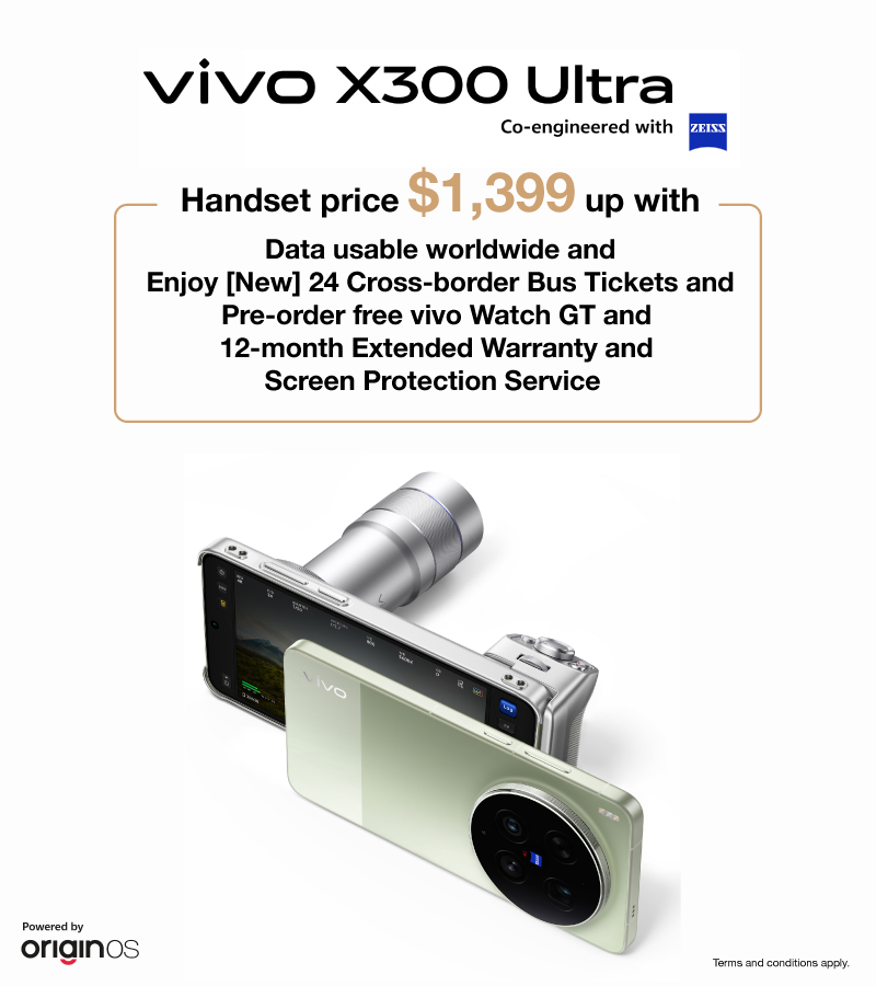 $126/mth up Add-on Offer upon SIM Subscription / contract renewal. Buy now!