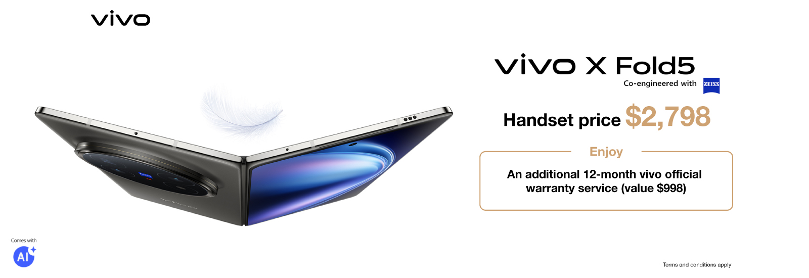 vivo X Fold5 5G vivo X Fold5 5G