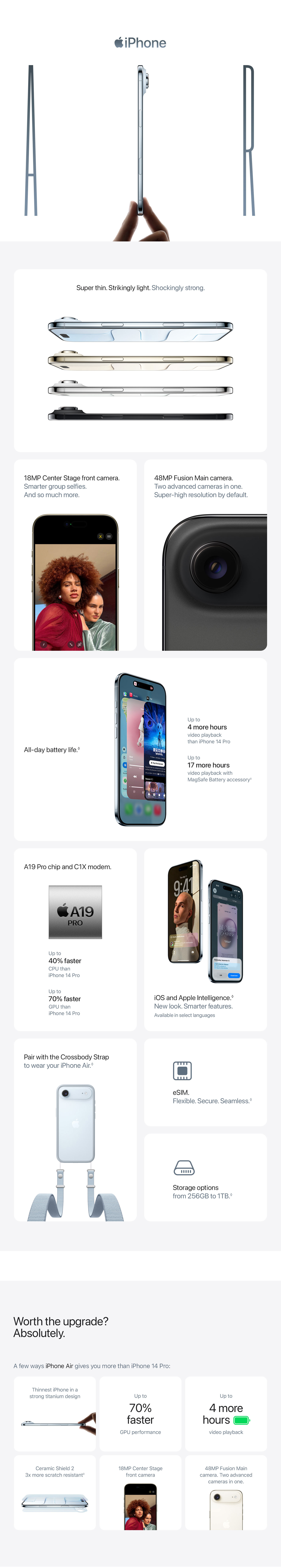 Introducing the iPhone 17 Plus & iPhone 17, with an whole new safety detection system, upgraded A15 chip and camera, battery enhancement and Super Retina XDP display.