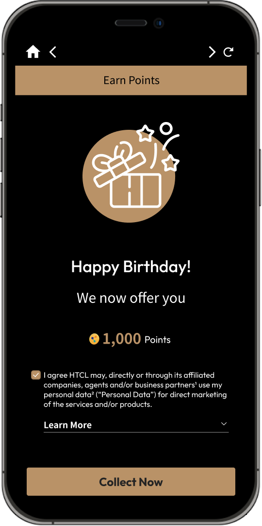How To Collect MoneyBack Points Step 3