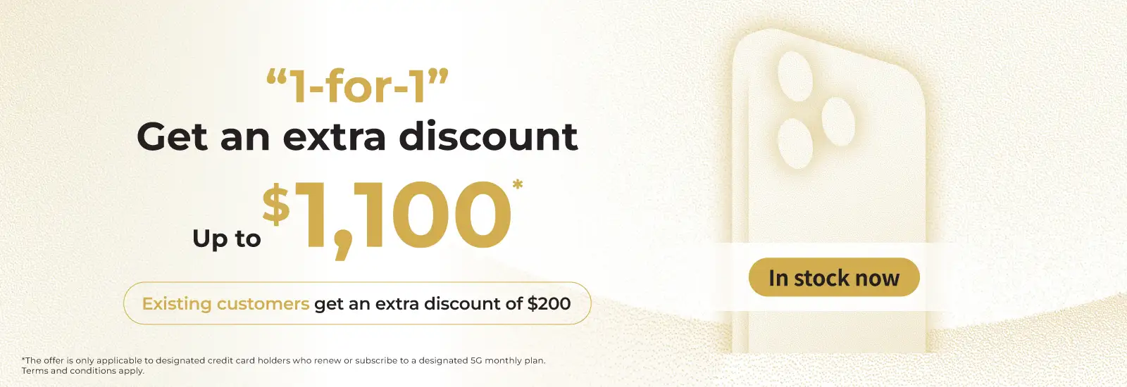 “1-for-1” Exclusive early bird offer for upcoming flagship phone